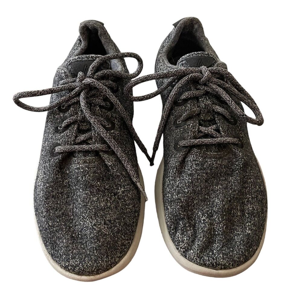 Allbirds Mens 10 Wool Runner Sneakers Lace Up Comfort Gray Athletic Shoes - Picture 4 of 9